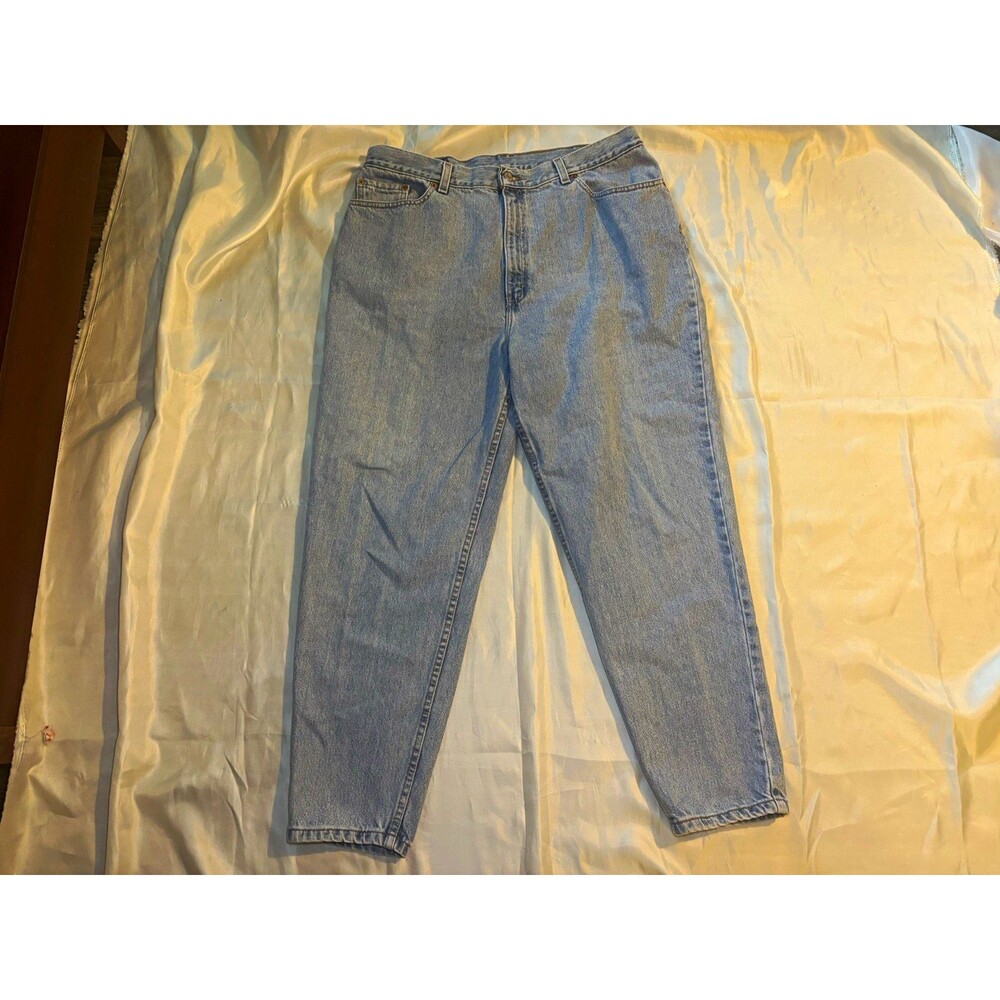 Vintage Levi's 550 Women's Jeans 20W S Made in USA Relaxed Tapered Red Tab Blue